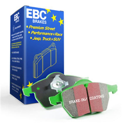 EBC 91-93 Volvo 740 2.3 (ABS) (Girling) Greenstuff Front Brake Pads