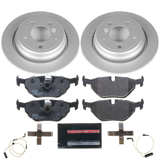 Power Stop 01-03 BMW 525i Rear Euro-Stop Brake Kit