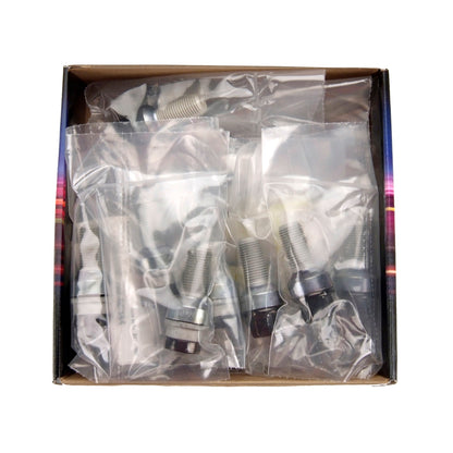 McGard 5 Lug Hex Install Kit w/Locks (Radius Seat Bolt) M14X1.5 / 17mm Hex / 35.4mm Shank L. - Black