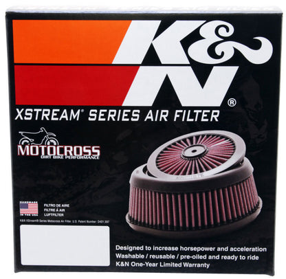 K&N 97-09 Yamaha YZ250F/YZ450F/06-08 RM125/250 Extreme Duty Air Filter