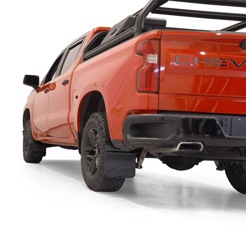 Putco 17-20 Ford SuperDuty Dually - (Fits Rear) - Set of 2 Mud Skins - HDPE w/ Hex Shield