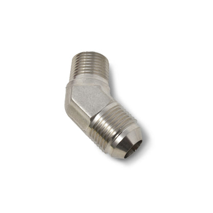 Russell Performance -8 AN to 3/8in NPT 45 Degree Flare to Pipe Adapter