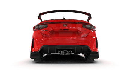 Rally Armor 23-25 Honda Civic Type R Black Mud Flap White Logo