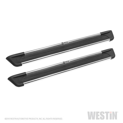 Westin Sure-Grip Aluminum Running Boards 69 in - Brushed Aluminum