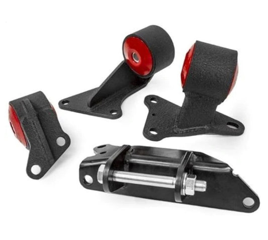 Innovative 86-89 Accord B-Series Black Steel Mounts 95A Bushings