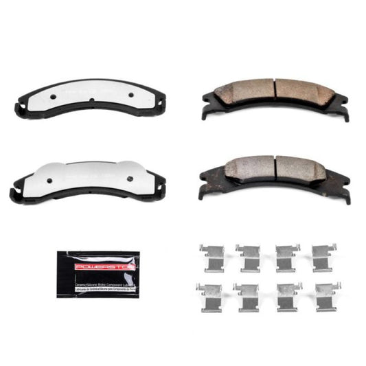 Power Stop 08-14 Ford E-150 Rear Z36 Truck & Tow Brake Pads w/Hardware