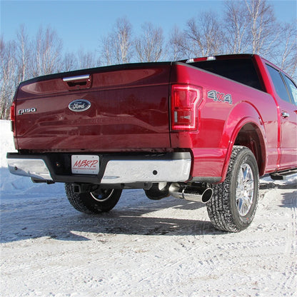 MBRP 2015 Ford F-150 2.7L / 3.5L EcoBoost 4in Cat Back Single Side Alum Exhaust System