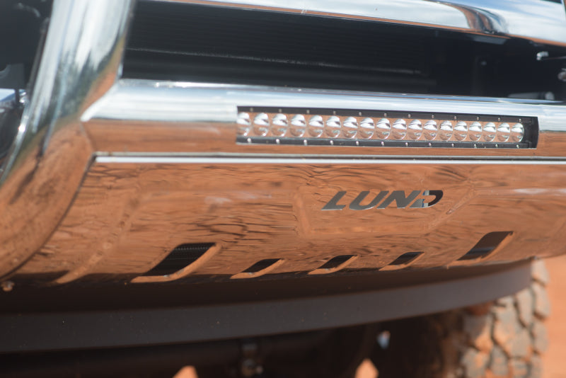 Lund 20- 21 GMC SIERRA 2500 HD BULL BAR W/ LIGHT & WIRING Stainless Steel