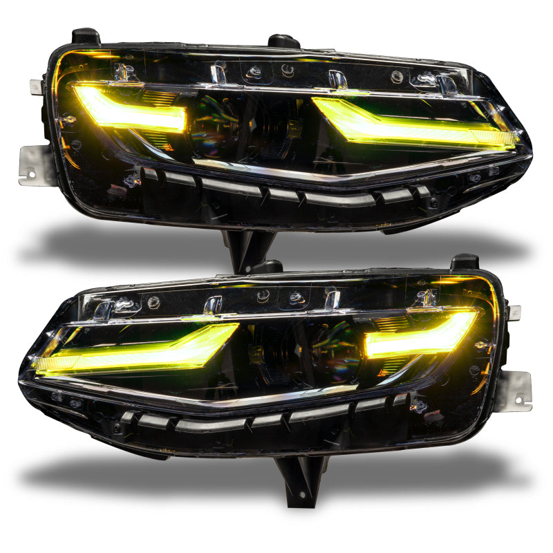 Oracle 19-21 Chevy Camaro LS/LT RGB+A Headlight DRL  Kit - ColorSHIFT w/ 2.0 Controller SEE WARRANTY