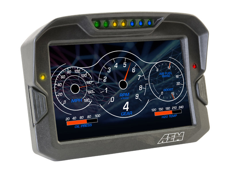 AEM - CD-7 Non-Logging Race Dash Carbon Fiber Digital Display (CAN Input Only)