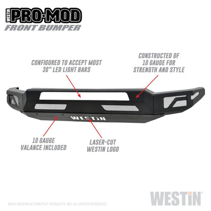 Westin 18-19 Ford F-150 Pro-Mod Front Bumper