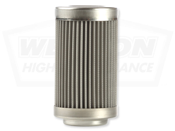 Weldon Racing - 100 Micron Stainless Steel Filter Element (Long)