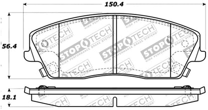 StopTech Performance Brake Pads