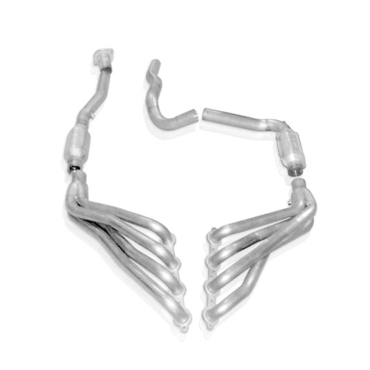 Stainless Works 2003-06 Chevy/GMC 6.0L (4WD only) Truck 1-3/4in Primaries 2-1/2in High-Flow Cats