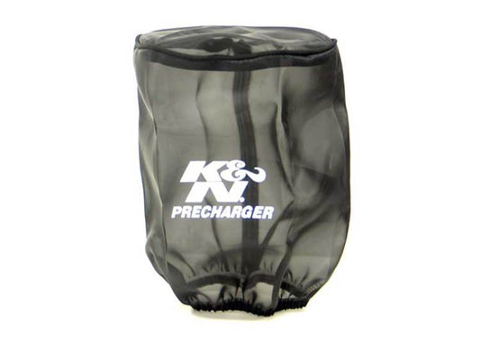 K&N Universal Precharger Round Straight Air Filter Wrap Black 5in ID x 7in Height