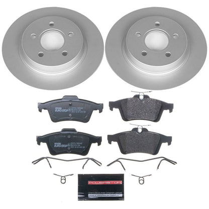 Power Stop 08-13 Volvo C30 Rear Euro-Stop Brake Kit