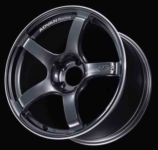 Advan TC4 17x7.5 +45 5-100 Racing Gunmetallic & Ring Wheel