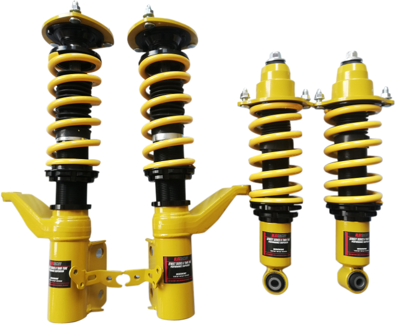 BLOX Racing - 02-05 Rsx/01-05 Civic- Non-Adjustable Damping Street Series II Coilovers