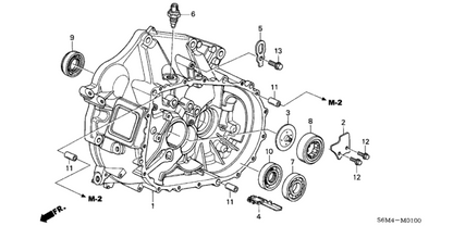 Honda - Civic Type-R Plate C Oil Guide (Clutch Case)
