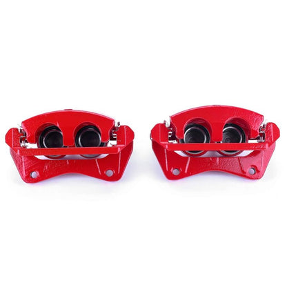 Power Stop 09-15 Honda Pilot Front Red Calipers w/Brackets - Pair