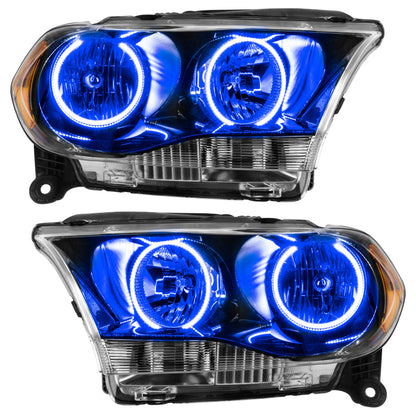 Oracle 11-13 Dodge Durango SMD HL Halogen - Black - Blue SEE WARRANTY