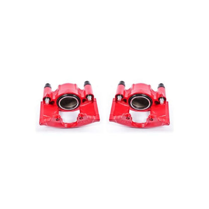 Power Stop 90-93 Cadillac Commercial Chassis Front Red Calipers w/o Brackets - Pair