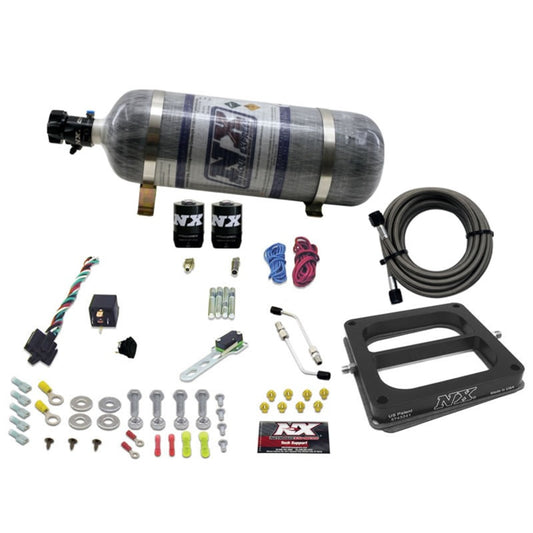 Nitrous Express Dom/Gasoline Nitrous Kit (100-500HP) w/Composite Bottle