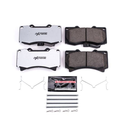 Power Stop 06-10 Hummer H3 Front Z36 Truck & Tow Brake Pads w/Hardware