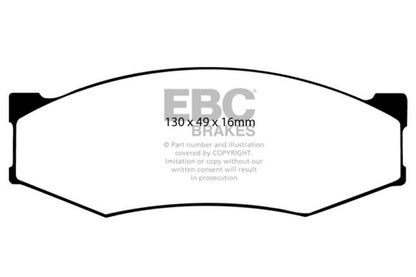 EBC 90-93 Infiniti M30 3.0 Yellowstuff Front Brake Pads