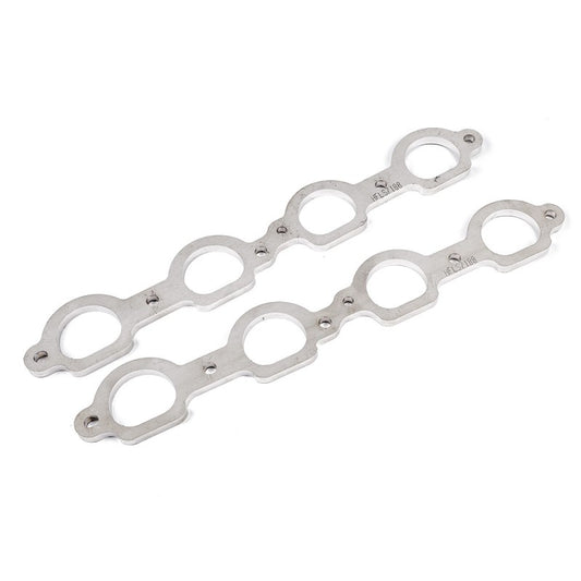 Stainless Works Chevrolet LS7 D-Port Shaped Header 304SS Exhaust Flanges 2in Primaries