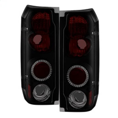 Spyder Ford F150 87-96/Ford Bronco 88-96 Euro Style Tail Lights Black Smoke ALT-YD-FF15089-BSM