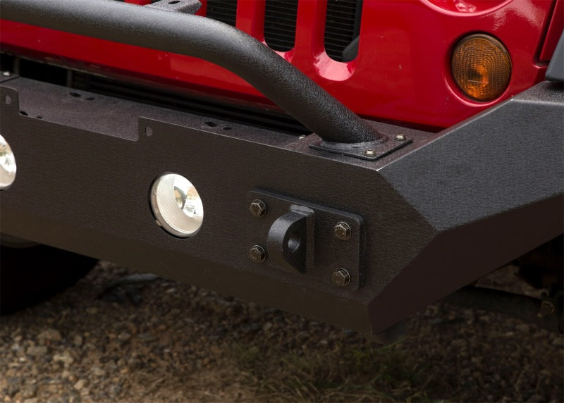 Rugged Ridge Spartan Front Bumper HCE W/Overrider 07-18 Jeep Wrangler JK