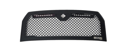 Putco 15-17 Ford F-150 Lighted Boss Grille w/ Two 10in Luminix Light Bars (w/ Camera CutOut)