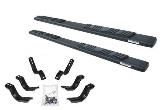 Go Rhino 20-20 Jeep Gladiator JT 5in OE Xtreme Low Profile Complete Kit w/Sidesteps + Brkts