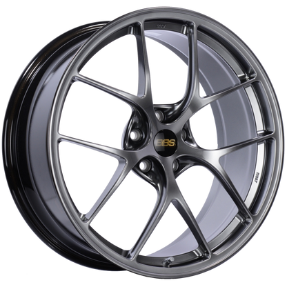 BBS RI-D 20x8.5 5x112 ET41 Diamond Black Wheel -82mm PFS/Clip Required