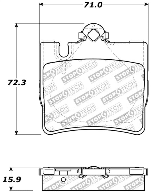 StopTech Performance Brake Pads