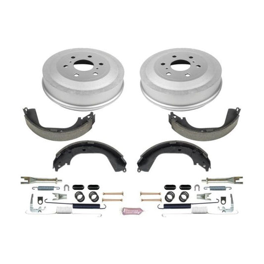 Power Stop 09-13 Chevrolet Silverado 1500 2WD Rear Autospecialty Drum Kit