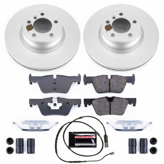 Power Stop 13-18 BMW 320i xDrive Rear Z23 Evolution Sport Coated Brake Kit