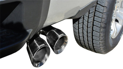 Corsa 14 GMC Sierra/Chevy Silv 1500 Crew Cab/Short Bed 5.3L V8 Polished Sport Single Side CB Exhaust