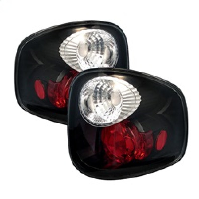 Spyder Ford F150 Flareside 97-03 Euro Style Tail Lights Black ALT-YD-FF15097FS-BK