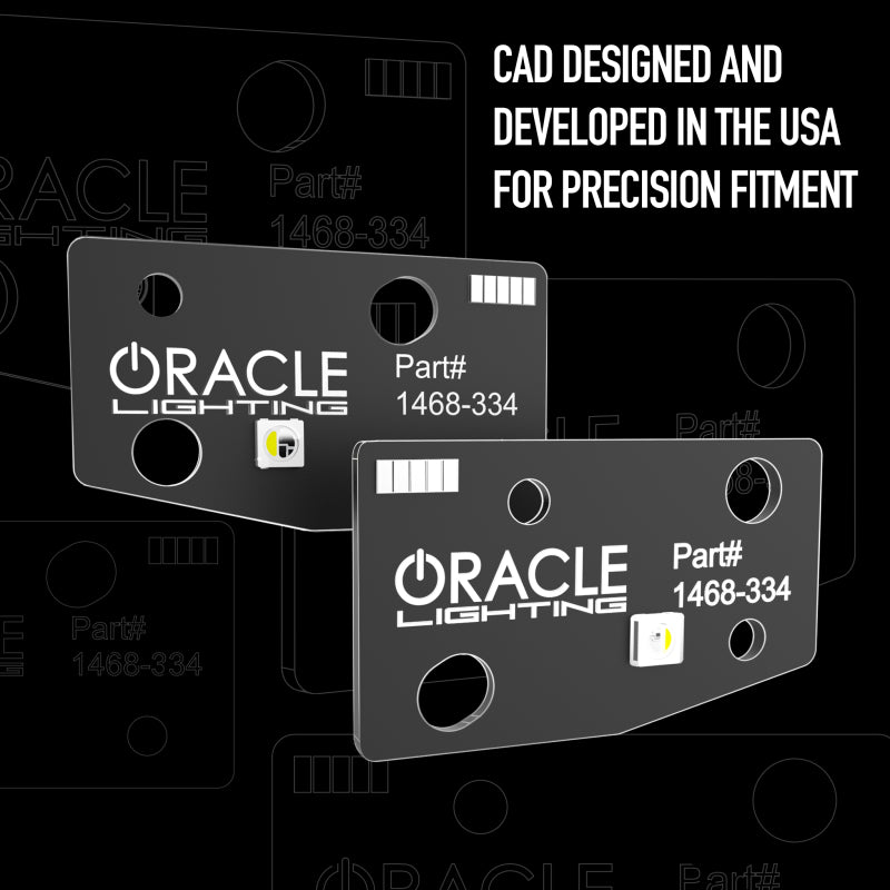 Oracle 2021 Ford Bronco DRL Upgrade w/ Halo Kit - ColorSHIFT w/ 2.0 Controller SEE WARRANTY