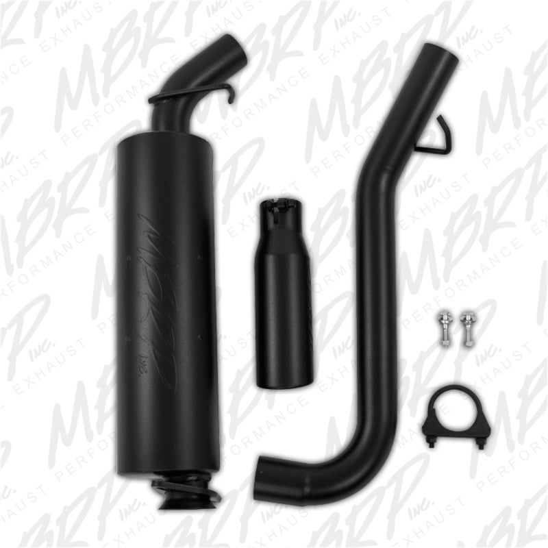 MBRP 2000-2006 Jeep Wrangler (JK) Inline-4 2.5L Inline-6 4.0L Cat Back Single Side