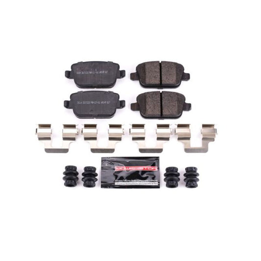 Power Stop 08-12 Land Rover LR2 Rear Z23 Evolution Sport Brake Pads w/Hardware