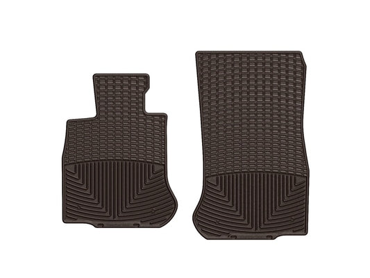 WeatherTech 2012-2015 BMW 6-Series Front Rubber Mats - Cocoa