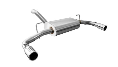 Corsa 18+ Jeep Wrangler JL 2.5in Dual Rear Exit Polished Tips Sport Axle-Back Exhaust