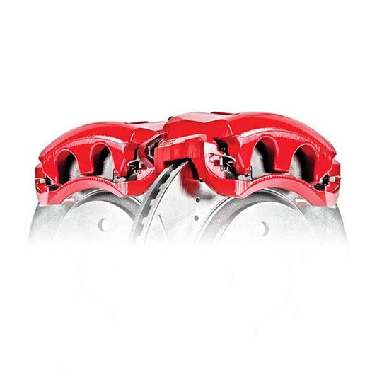 Power Stop 14-19 Infiniti Q50 Front Red Calipers - Pair
