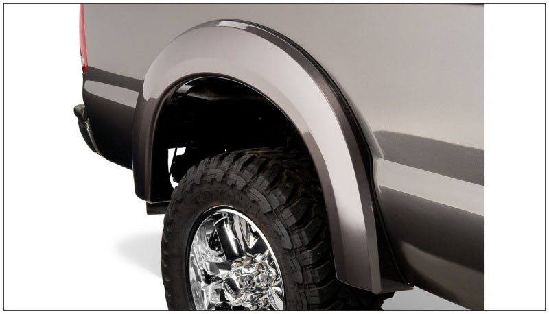 Bushwacker 99-07 Ford F-250 Super Duty Styleside Extend-A-Fender Style Flares 4pc - Black