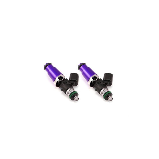 Injector Dynamics 1340cc Injectors - 60mm Length - 14mm Purple Top - 14mm Lower O-Ring (Set of 2)