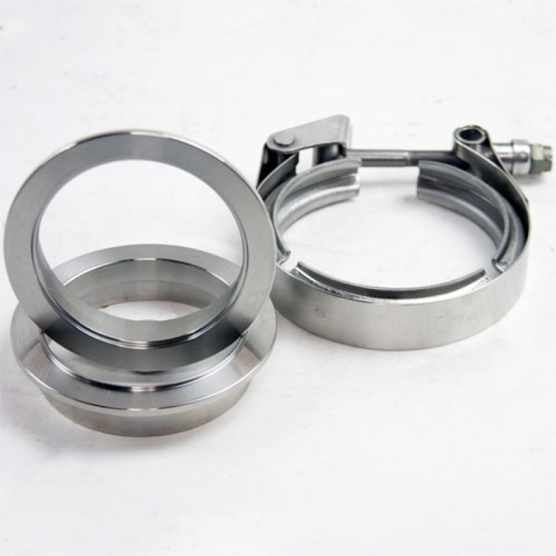 Granatelli 5.0in Mating Male to Female Flanges w/V-Band Clamp