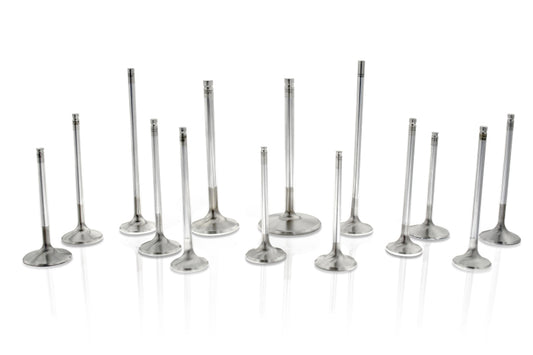 Ferrea Chevy/Chry/Ford BB 1.9in 3/8in 5.019in 22 Deg Flo S-Alloy Hollow Exhaust Valve - Set of 8